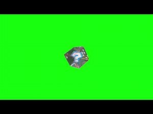 Mario Kart item box Green Screen