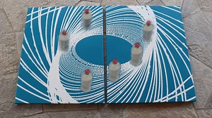 Pendulum Pour Art Acrylic Technique