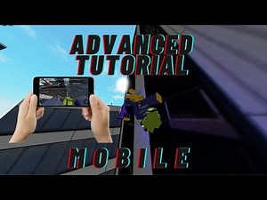 How to do the ADVANCED TUTORIAL on MOBILE | Roblox Parkour Mobile