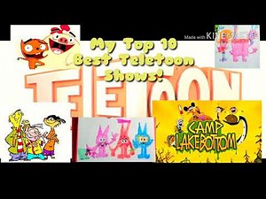 My Top 10 Best Teletoon Cartoon TV Shows!