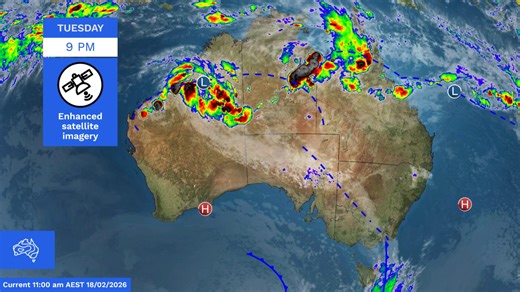 🌧️ Widespread showers, rain and thunderstorms are forecast to continue throughout northern Australia this week, fed by a very moist atmosphere. Severe storms are forecast across a broad swathe of northern Australia, bringing the risk of heavy rainfall that may lead to flash flooding. In the next two days, the possible severe storm areas stretch from central and north-east parts of the Queensland coast, through inland Queensland, across central districts of the Northern Territory, and across nor