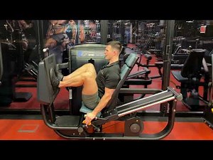 How to perform a horizontal leg press