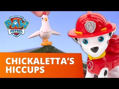 PAW Patrol - Chickaletta’s Hiccups Toy Pretend Play Rescue For Kids