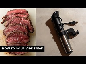 How to Sous Vide and Sear Steak | Filet Mignon