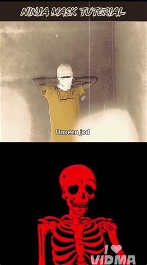 Ninja mask tutorial 🤫
