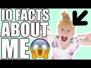 1O FACTS ABOUT ME!😱 | Mia's Life