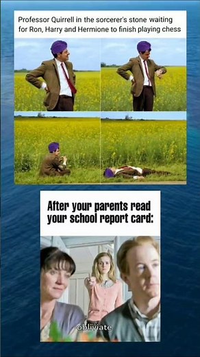 Professor Quirrell vs. Mr. Bean ft. Hermione's Obliviate! 🤣