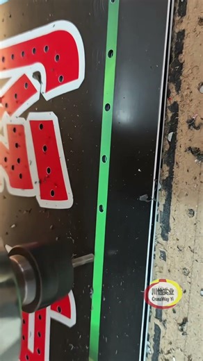 Cnc Drilling Aluminum Boards for Signs Letter