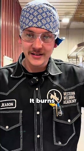 Why Do Welders Wear Their Caps This Way?