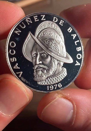Sterling Silver Proof: 1 Balboa Ping Test for Authenticity