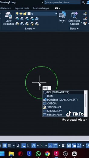 A maneira mais rápida de MEDIR DISTÂNCIA ENTRE DOIS PONTOS 🚀 Esse truque do AutoCAD vai economizar muito o seu tempo! 🔹 Digite DDI na linha de comando 🔹 Clique no primeiro ponto 🔹 Clique no segundo ponto Pronto! DISTÂNCIA EXATA MOSTRADA na hora 🔥 🔸 Observação: Use OSNAP ligado para pegar pontos certinhos. 🔸 Perfeito para: Conferir medidas rápidas, plantas baixas, peças mecânicas e detalhes de obra. #AUTOCAD #autocadtutorial #DWG #engenharia #arquiteto #tutorial #fyp #AUTOCAD2026 #autodesk
