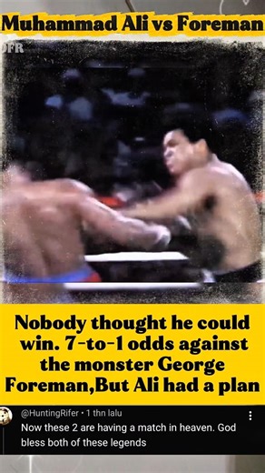 Muhammad Ali super knock out George Foreman #fypシ゚viral #shorts #new #boxing #legend #muhammadali