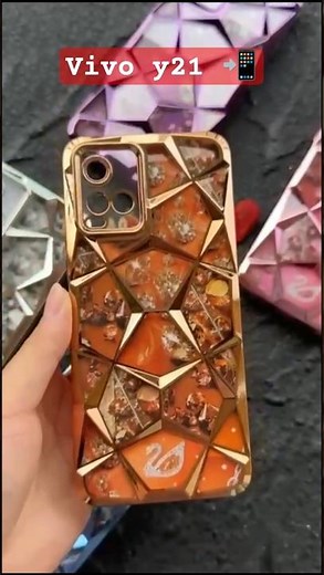 Vivo y21 diamond back cover 😱📲 #shorts #reels #vivoy21backcover #dimondbackcover