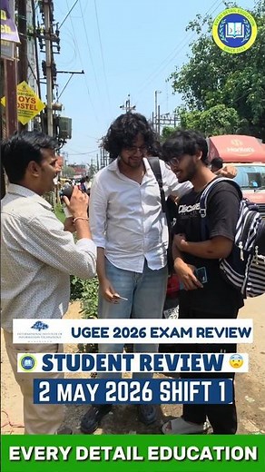 IIIT Hyderabad UGEE 2026 Examination Review || Students Reaction || Paper Level Complete Analysis 🔥📌