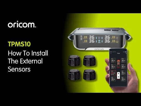 Oricom TPMS10 FAQ Series - How do I install the external valve cap sensors correctly?