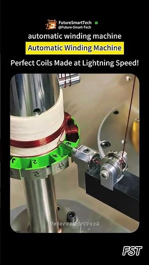 Automatic Winding Machine — Perfect Coils Made at Lightning Speed!
