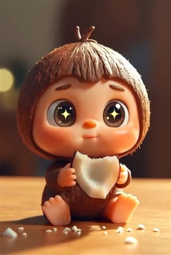 Coconut Eating ASMR 🥥🥥 #coconut #eating #asmr #satisfyingvideos #fyp