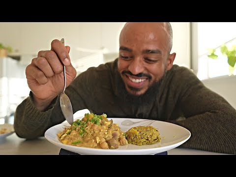 Creamy Sea moss Vegan Stew & Mofongo recipe (Mashed, Fried Plantain) | My Best Feast Yet?!