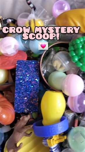 More like 1.5 Crow Mystery Scoops! 🥰 I hope these make it to you safe and sound! #mysteryscoop #crowmysteryscoop #trinkets #trinketcore #thrift