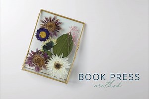Every day this weekend, we'll be sharing three videos that show you how to preserve a bouquet of flowers. Today: how to press flowers in a book. Check back at the same time tomorrow for a method using resin, and read more here: https://buff.ly/3grKMPN. | House & Garden