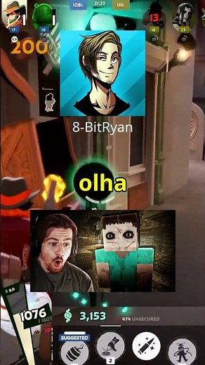 8-BitRyan no mod do Minecraft que sempre te observa