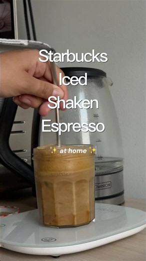 Starbucks Iced Shaken Espresso at Home ☕✨