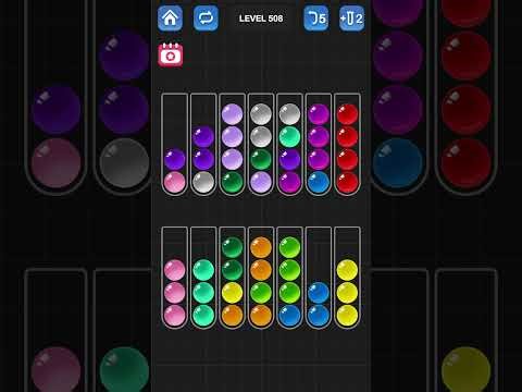 Ball Sort Puzzle by Guru Game: Levels 506, 507, 508, 509, 510
