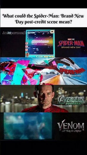 What could the Spider-Man: Brand New Day post-credit scene mean🕷️#spiderman #tobeymaguire#postcredit