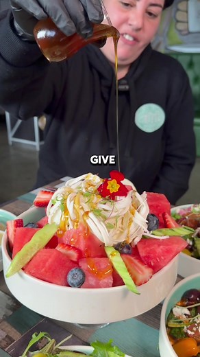 Delicious Watermelon Salad at Cuppa Coffee in Bass Hill