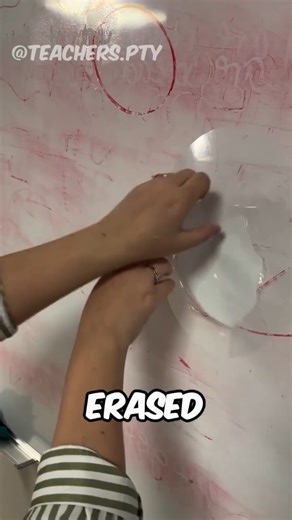 Teacher Spent YEARS Cleaning the Board Wrong! 🧽😱 (@teachers.pty)