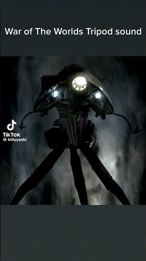 war of the worlds tripod sound