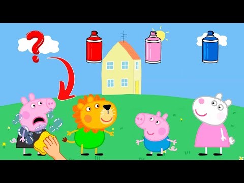 CHOOSE THE RIGHT COLOUR with Peppa Pig and George Pig