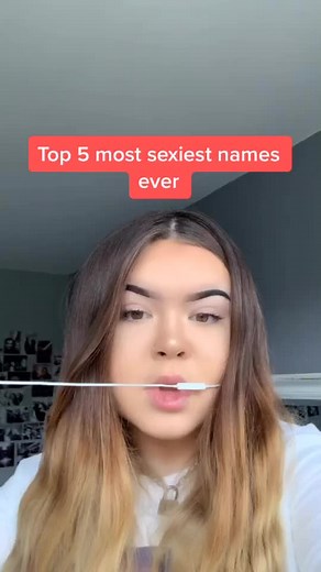 Top 5 Sexiest Names You'll Love 😍