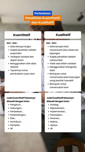 Perbedaan Penelitian Kuantitatif dan Kualitatif