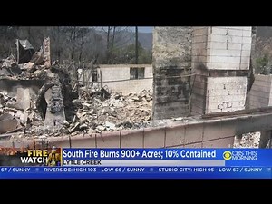 South Fire In Lytle Creek Now 10% Contained
