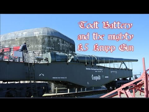 Batterie Todt and the mighty Krupp K5 Railway gun movie