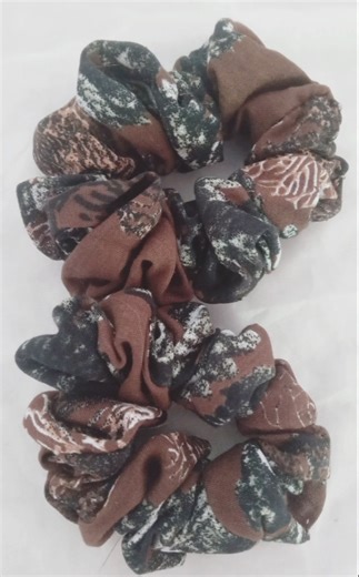 scrunchies### hand made###diy hair##🎀
