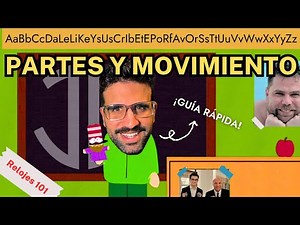 RELOJES for DUMMIES. Todo lo que necesitas saber: PARTES Y MOVIMIENTO