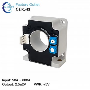 [Hot Item] Qnhc4 Input 50A 100A 200A 300A 400A Output 2.5±2V 4V DC CT Current Transducer Hall Effect Current Sensor Transformer