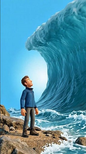 What Happens If A Tsunami Reaches You Before You Can Run? 🌊😱