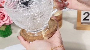 Wooden Coasters Set of 8, Acacia Wood Drink Coasters with Non-Slip Pads – Round Tabletop Protectors for Coffee Table, Desk, Home Decor, Gift Idea