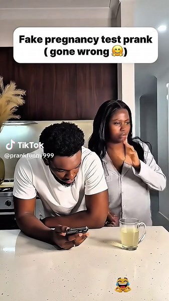 Hilarious Fake Pregnancy Test Prank Revealed