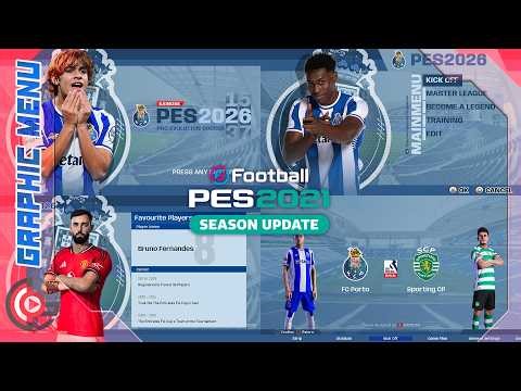 SPFootball Life | PES 2021 [PC] - FC Porto 25/26 Next-Gen Menu