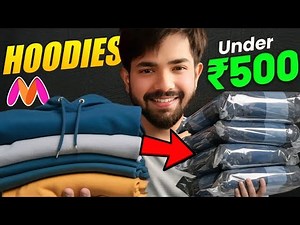 Best Hoodies for Men 2025 🔥 | Stylish Winter Hoodies Under ₹500 (Flipkart, Myntra)