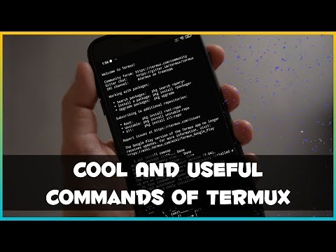 Some Cool And Useful Commands Of Termux