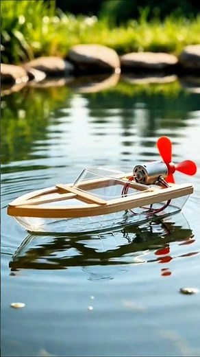 DC Motor Boat | DIY Mini Boat | Plastic Bottle Boat