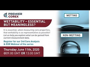 Premier Corex: Wettability Essential but Meaningless