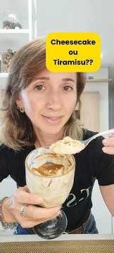 Cheesecake ou Tiramisu? Delicioso 😋 #shorts
