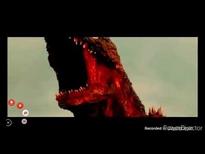 scary godzilla roar crossover