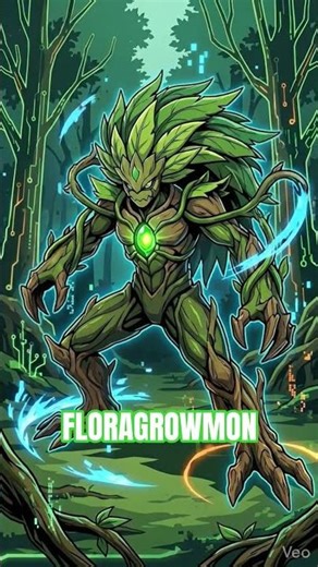 DIGITAL MONSTER EVOLUTION | Sproutmon - Floragrowmon - Floratitanmon #digimon #monsterlegend